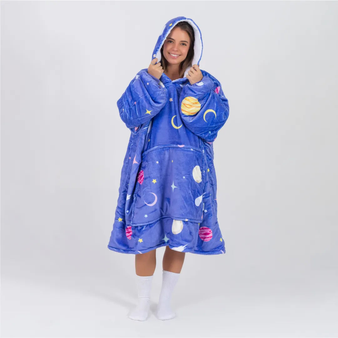 Cosydoux Galaxie Plaid à Capuche Cosydoo