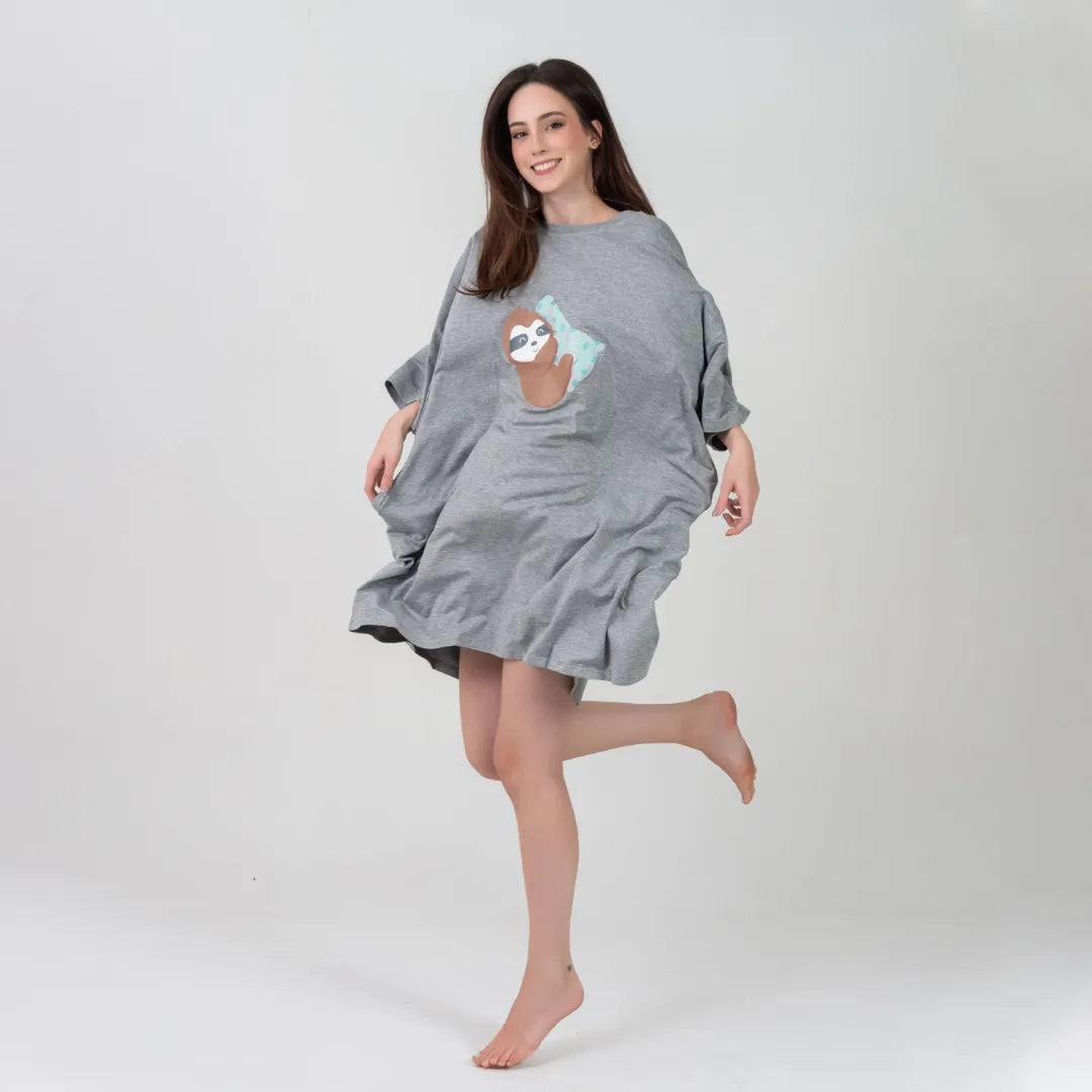 Chemise de Nuit Cosy Dodo Paresseux