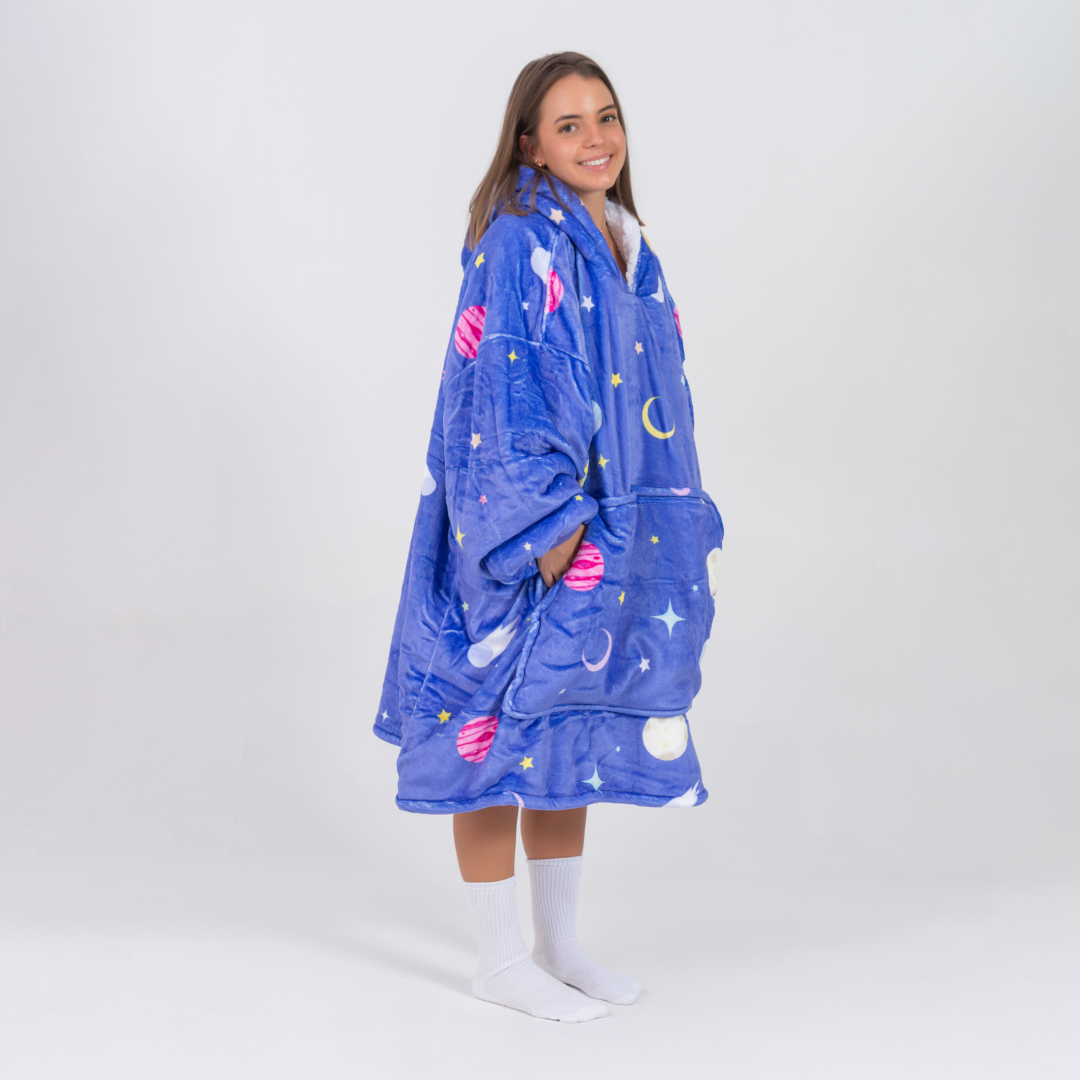 Cosydoux Galaxie Plaid à Capuche Cosydoo