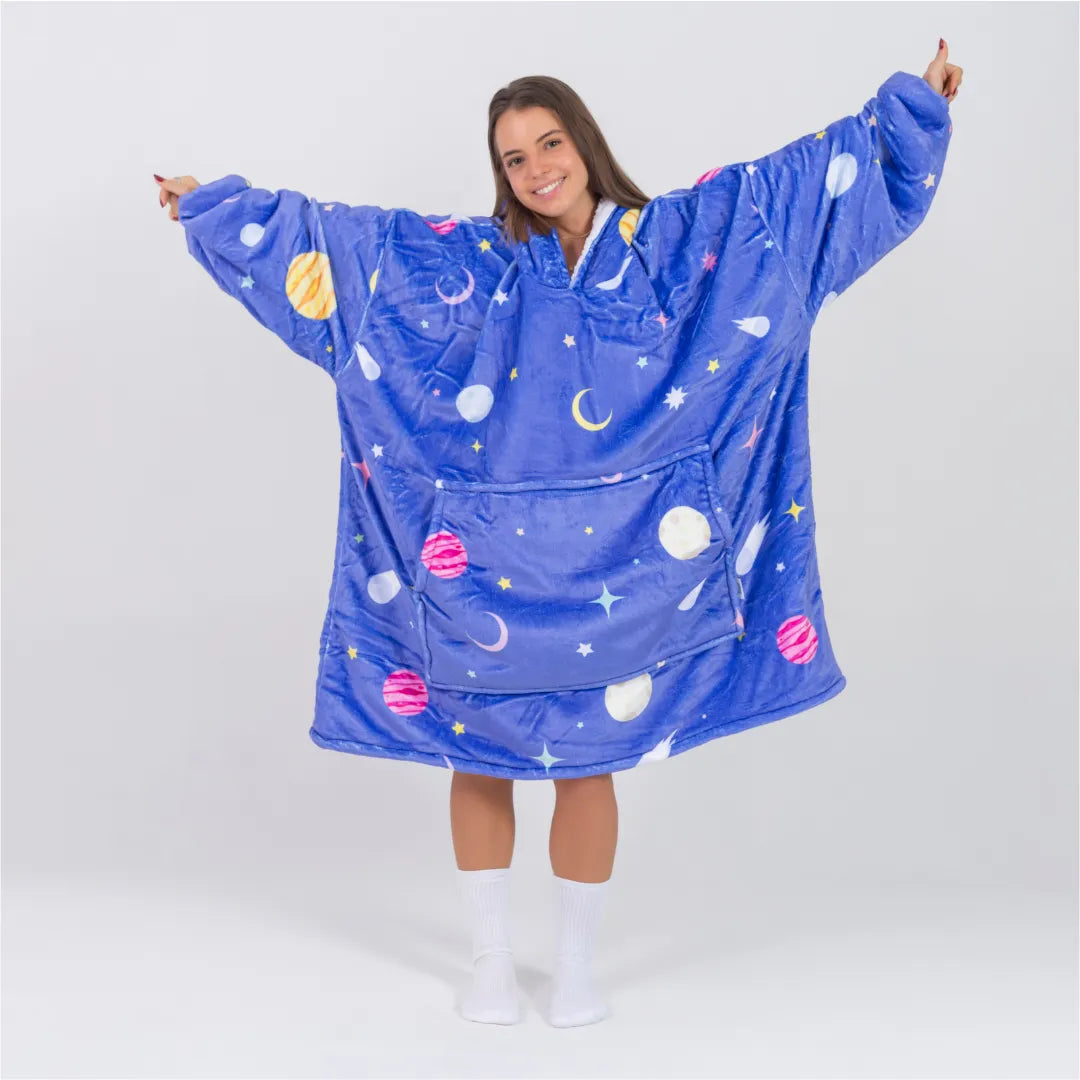 Cosydoux Galaxie Plaid à Capuche Cosydoo