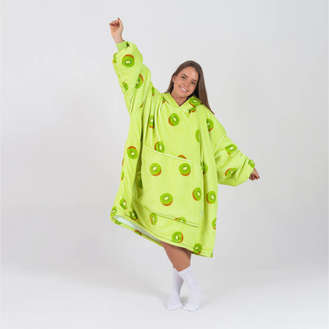 Cosydoux Kiwi Plaid à Capuche Cosydoo