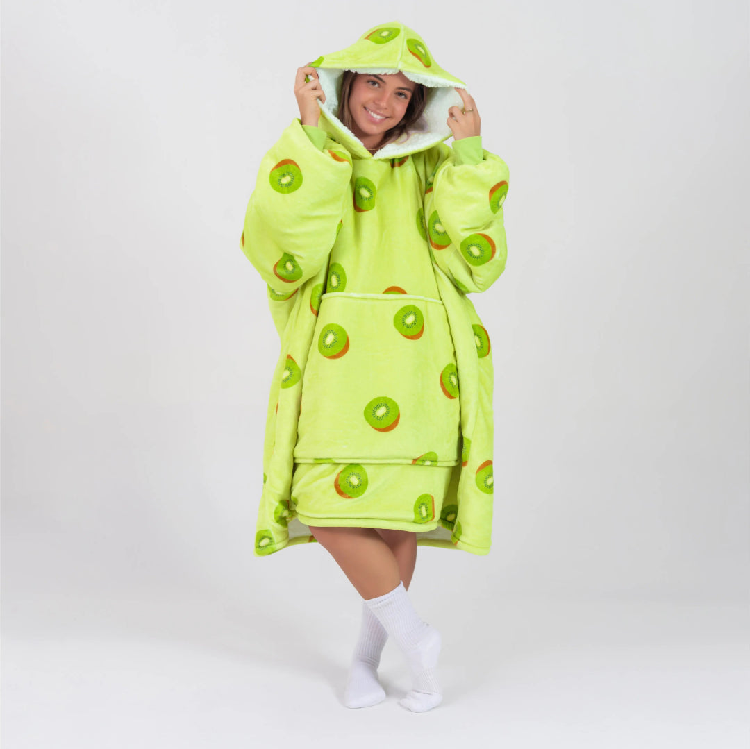 Cosydoux Kiwi Plaid à Capuche Cosydoo